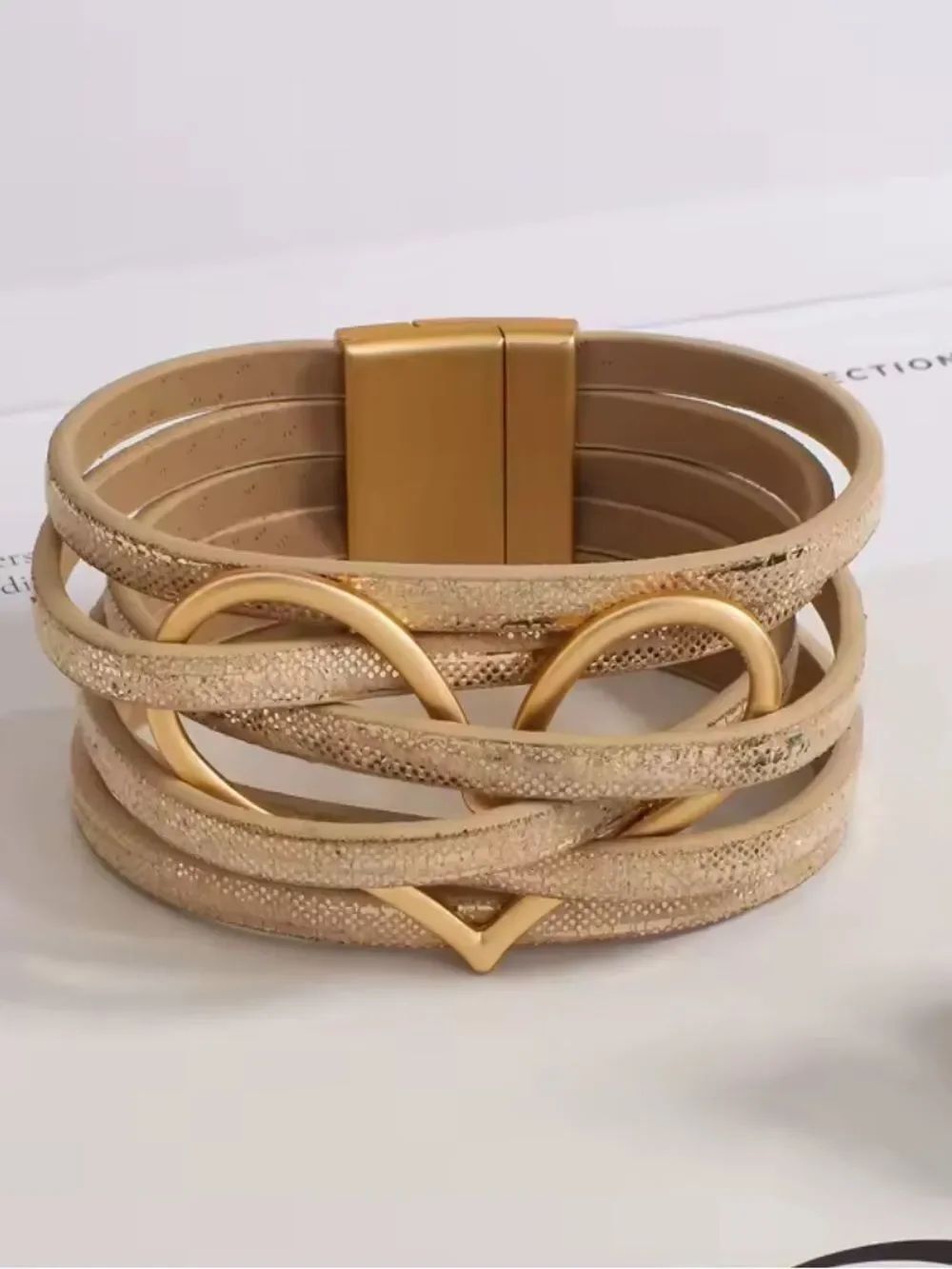 LEATHER BOHO BRACELET - Picture 2 of 2